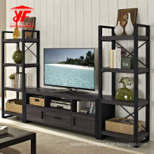 Modern Wooden Modular TV Unit Set Design